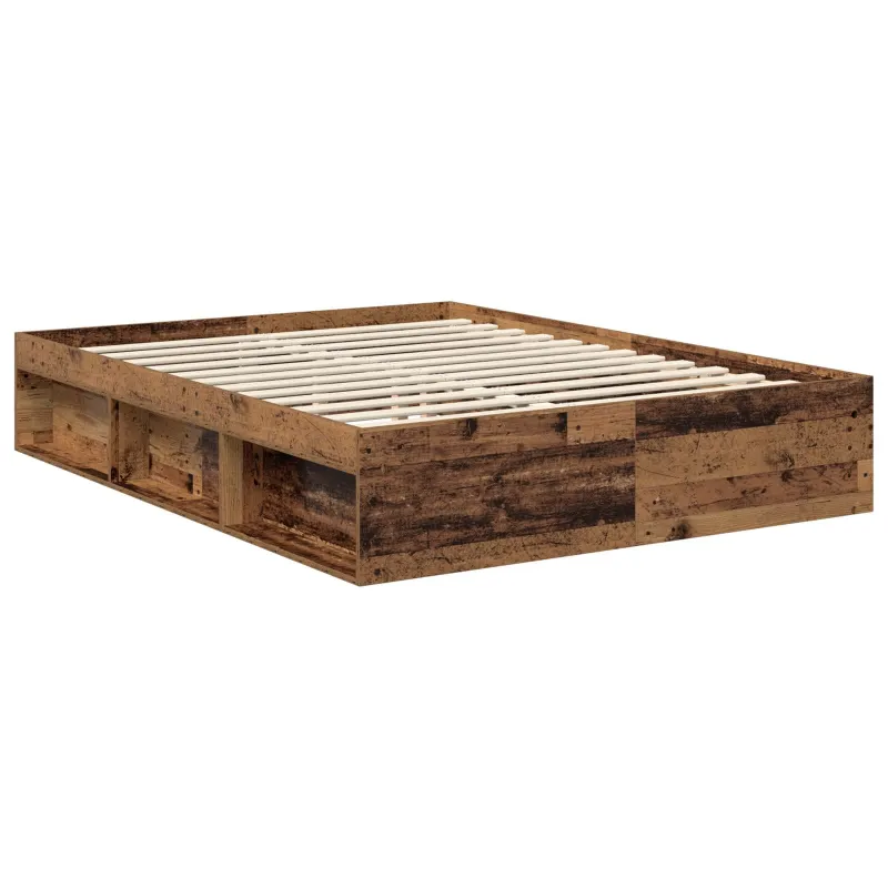 Lovos rėmas Senas medis 150 x 200 cm Kietos pušies mediena