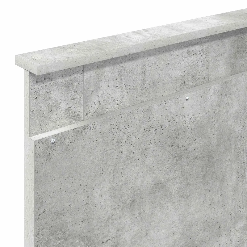 Lovos rėmas Betoninė 90 x 200 cm Kietos pušies mediena