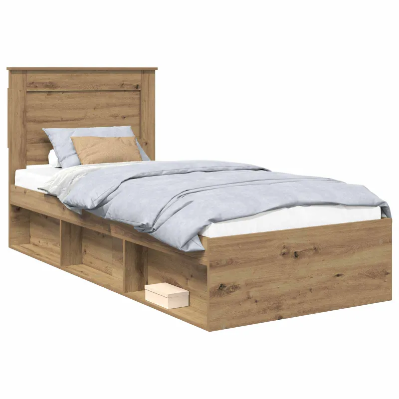 Lovos rėmas Meistrų ąžuolas 75 x 190 cm Kietos pušies mediena