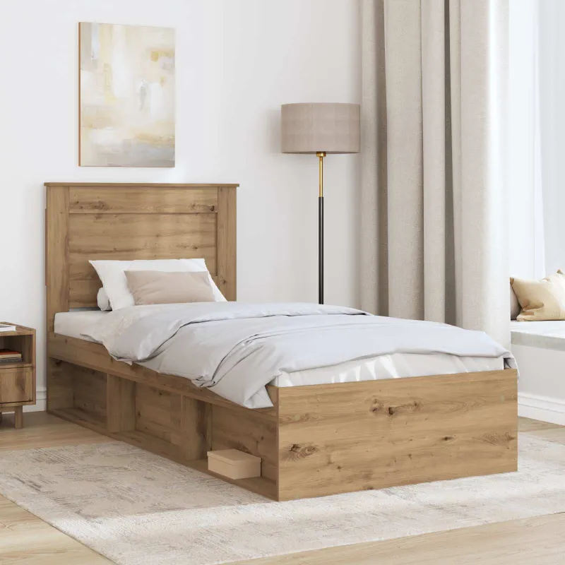 Lovos rėmas Meistrų ąžuolas 75 x 190 cm Kietos pušies mediena