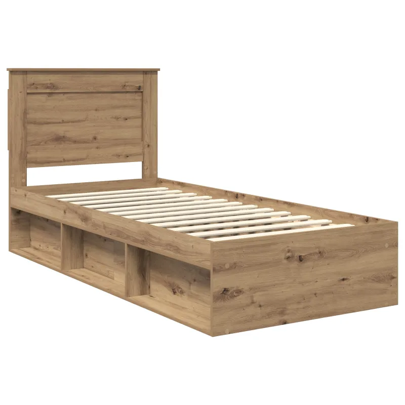 Lovos rėmas Meistrų ąžuolas 75 x 190 cm Kietos pušies mediena