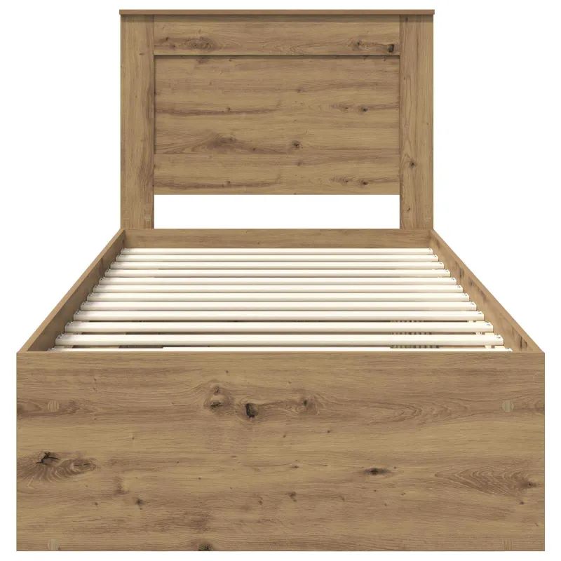 Lovos rėmas Meistrų ąžuolas 75 x 190 cm Kietos pušies mediena