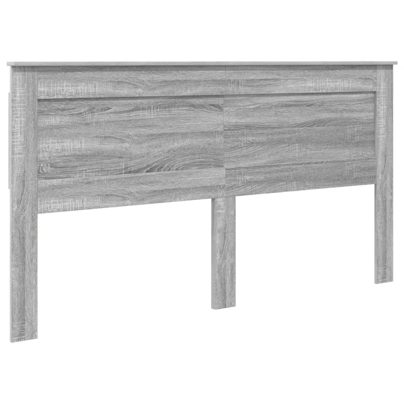 Saugos lova Pilkas Sonoma 200 x 200 cm Apdirbta mediena