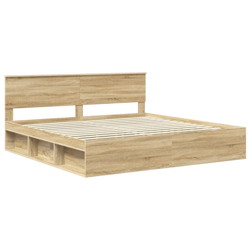 Lovos rėmas Sonoma 200 x 200 cm Kietos pušies mediena