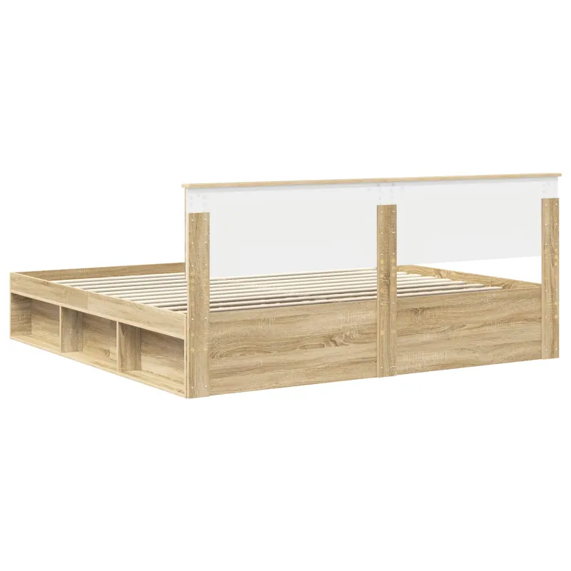 Lovos rėmas Sonoma 200 x 200 cm Kietos pušies mediena