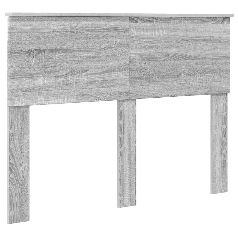 Lovos rėmas Pilkas Sonoma 135 x 190 cm Kietos pušies mediena