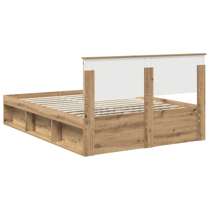 Lovos rėmas Meistrų ąžuolas 135 x 190 cm Kietos pušies mediena