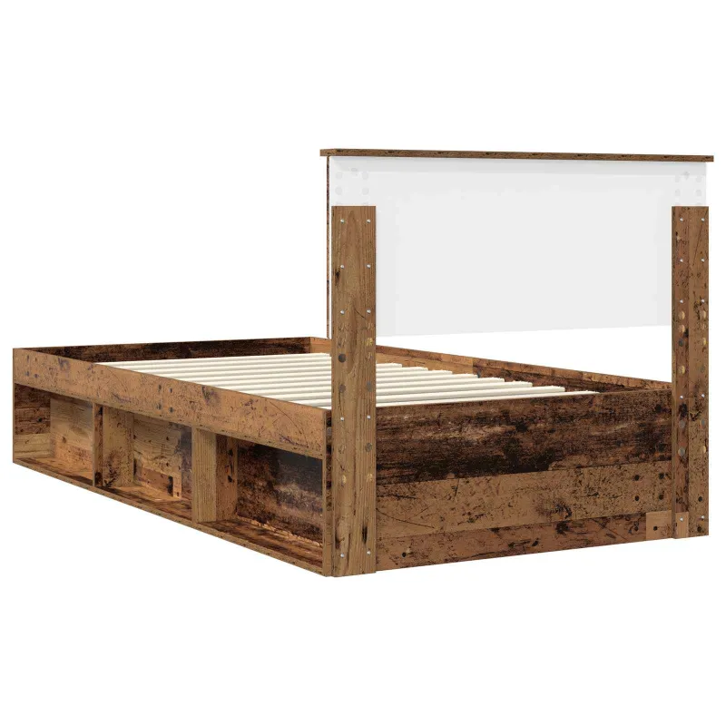 Lovos rėmas Senas medis 100 x 200 cm Kietos pušies mediena