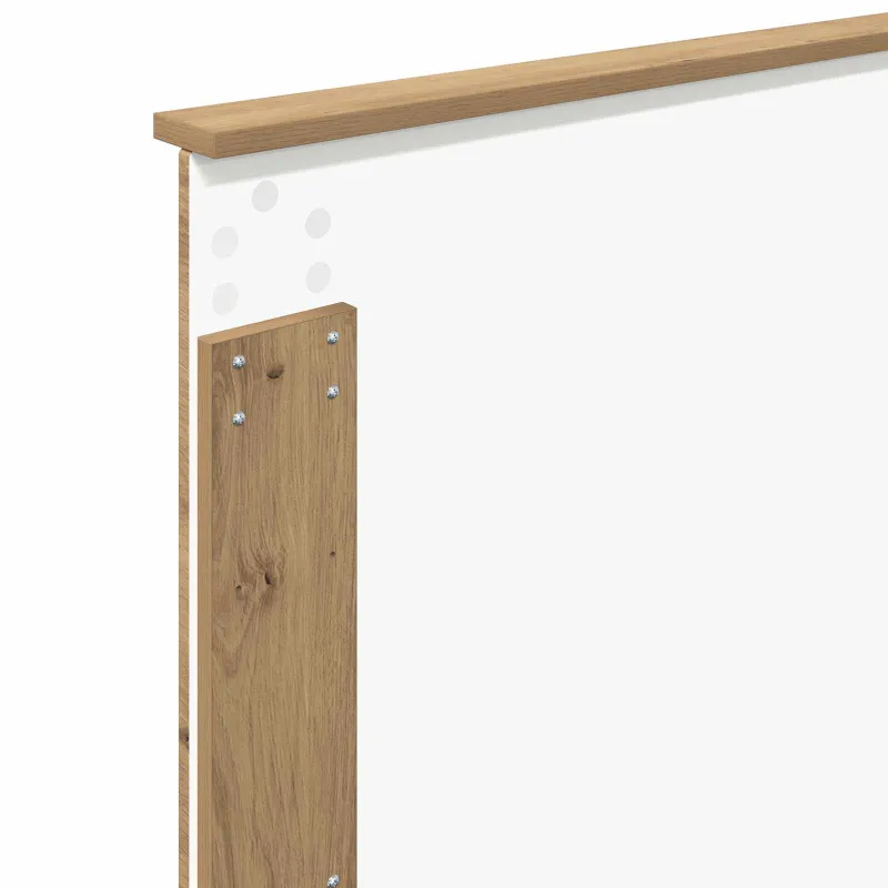 Lovos rėmas Meistrų ąžuolas 100 x 200 cm Kietos pušies mediena