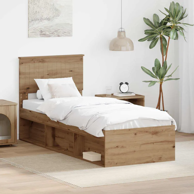 Lovos rėmas Meistrų ąžuolas 75 x 190 cm Kietos pušies mediena