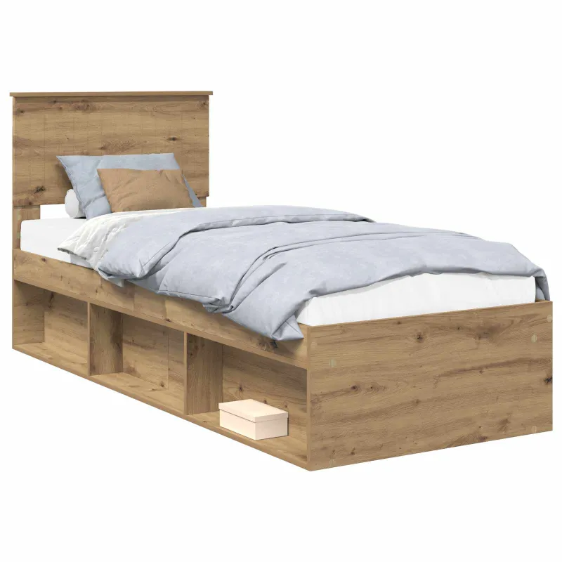 Lovos rėmas Meistrų ąžuolas 75 x 190 cm Kietos pušies mediena