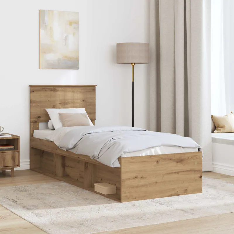 Lovos rėmas Meistrų ąžuolas 75 x 190 cm Kietos pušies mediena