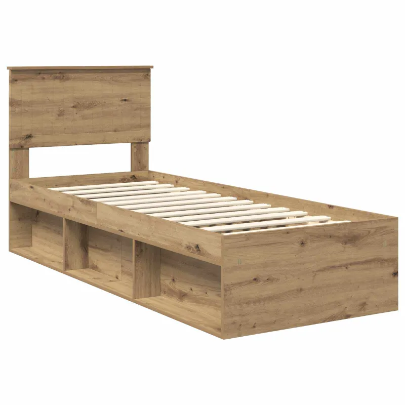 Lovos rėmas Meistrų ąžuolas 75 x 190 cm Kietos pušies mediena