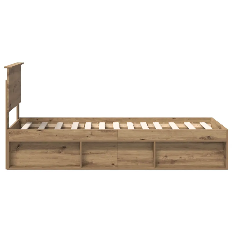 Lovos rėmas Meistrų ąžuolas 75 x 190 cm Kietos pušies mediena