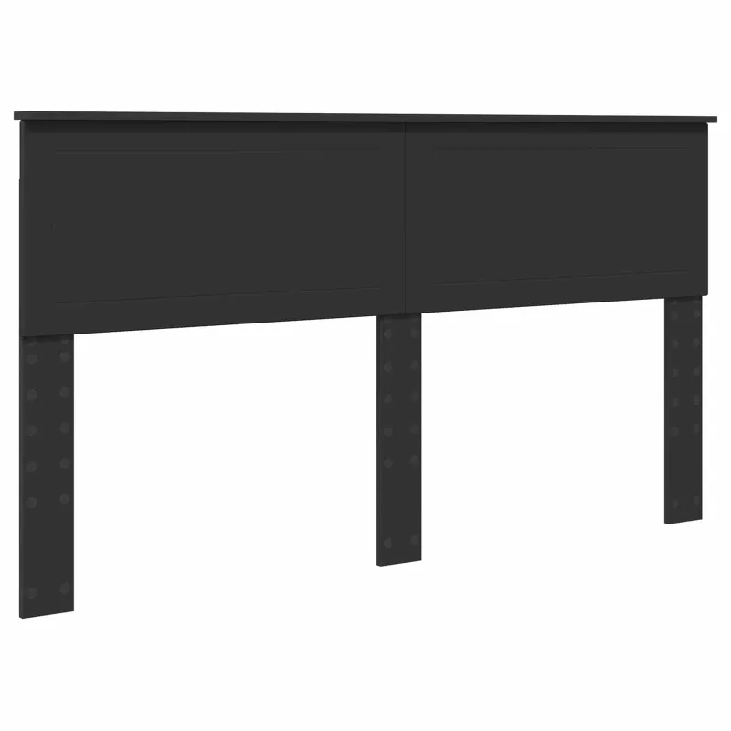 Lovos rėmas su stalčių Juoda 160 x 200 cm Inžinerinė mediena