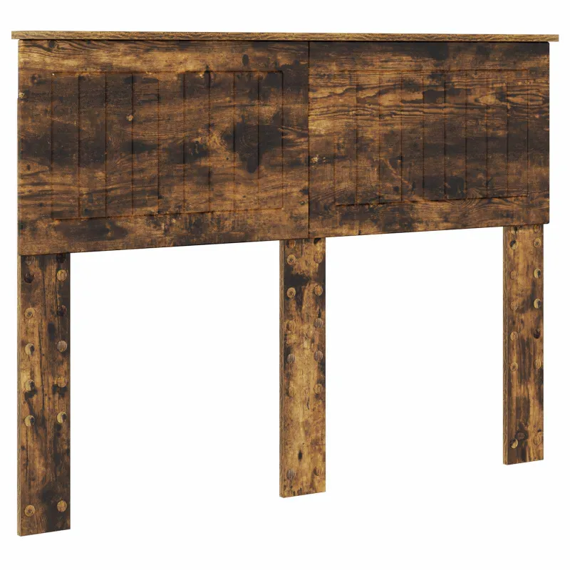 Lovos rėmas Rūkyta ąžuolas 135 x 190 cm Inžinerinė mediena