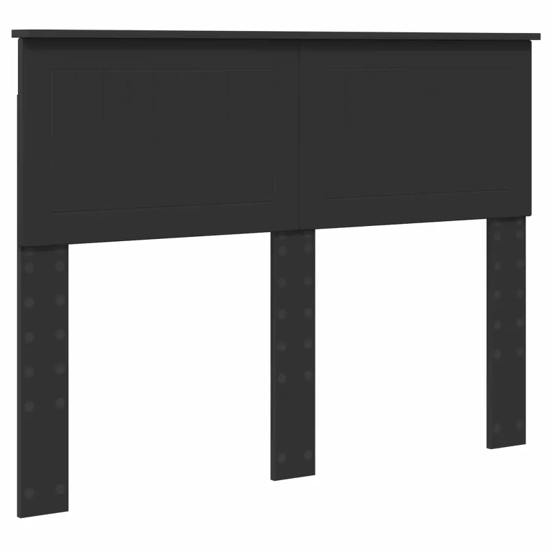 Lovos rėmas su stalčių Juoda 120 x 190 cm Inžinerinė mediena