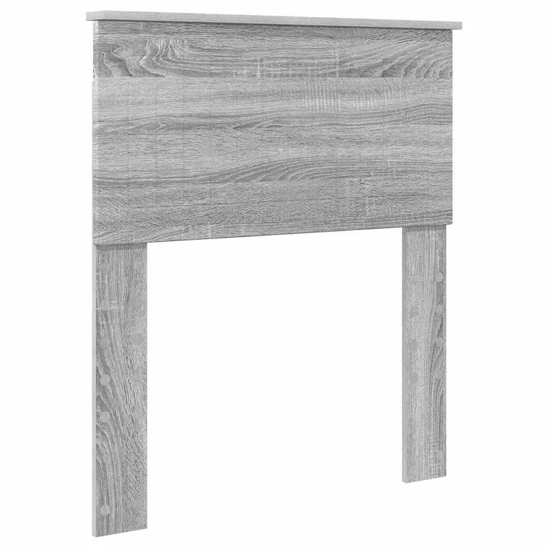 Lovos rėmas Pilkas Sonoma 75 x 190 cm Inžinerinė mediena