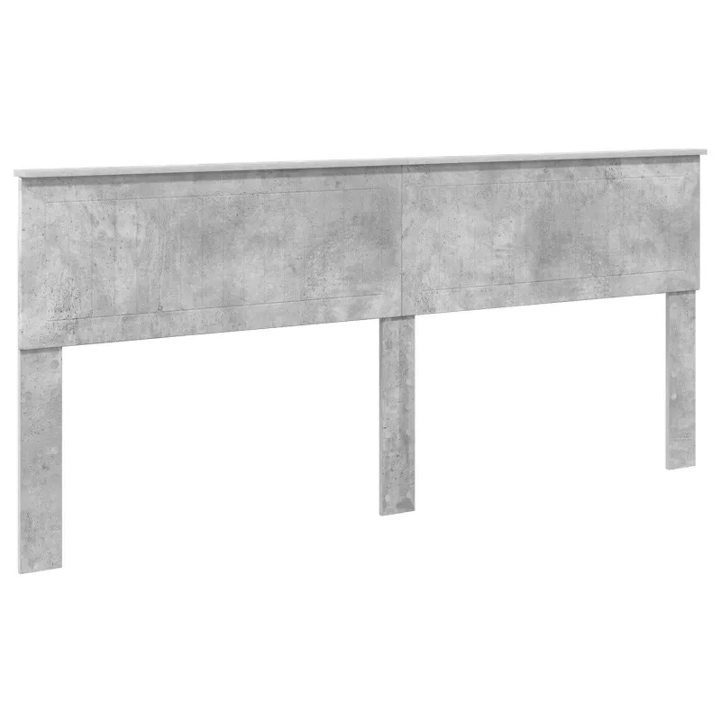 Lovos rėmas Betono pilka 200 x 200 cm Apdirbta mediena