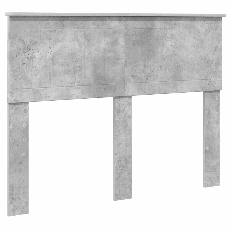 Lovos rėmas Betono pilka 135 x 190 cm Apdirbta mediena