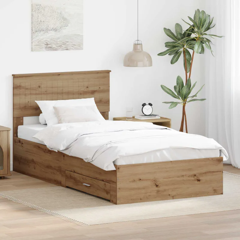 Lovos rėmas Amatininkų ąžuolas 100 x 200 cm Apdirbta mediena