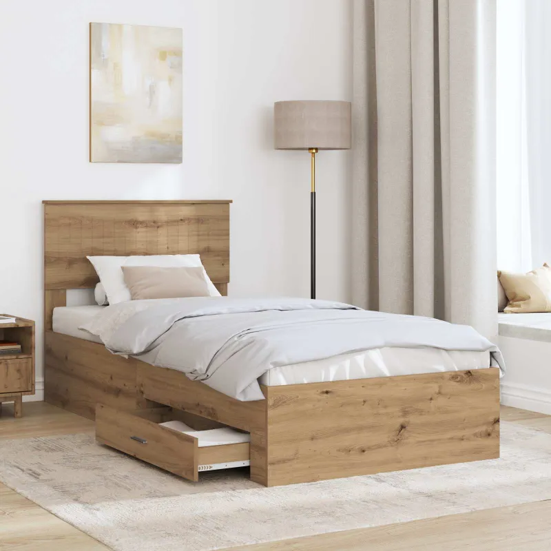 Lovos rėmas Amatininkų ąžuolas 90 x 200 cm Apdirbta mediena