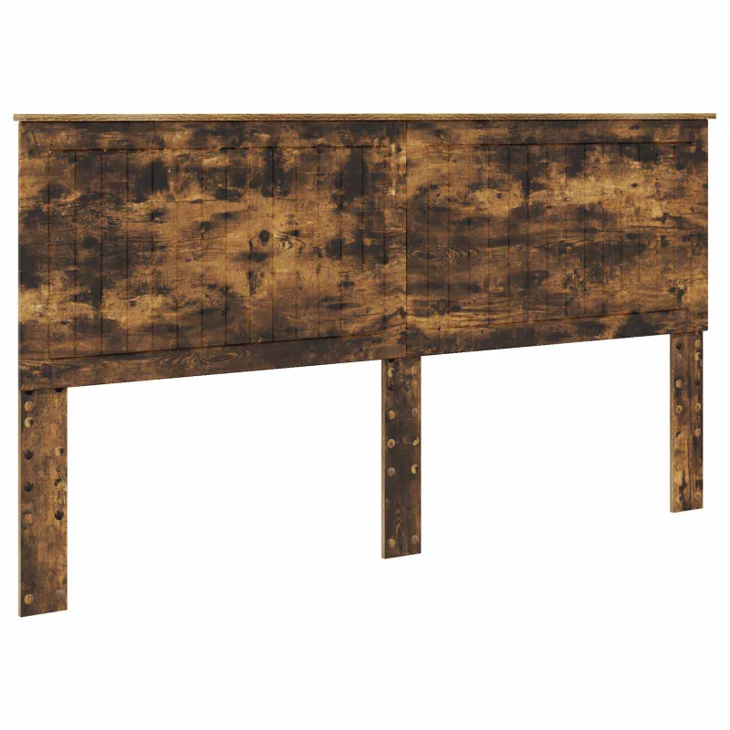 Lovos rėmas Rūkyta ąžuolas 180 x 200 cm Kietos pušies mediena