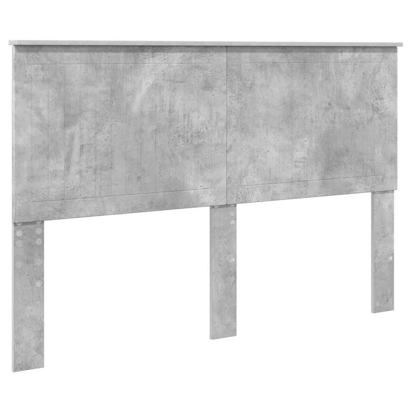 Lovos rėmas Betono pilka 150 x 200 cm Kietos pušies mediena