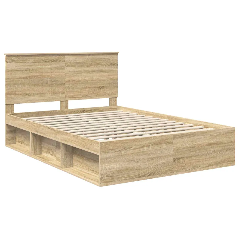 Lovos rėmas Sonoma 140 x 190 cm Kietos pušies mediena