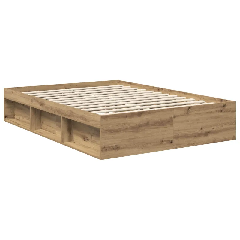 Lovos rėmas Meistrų ąžuolas 135 x 190 cm Kietos pušies mediena