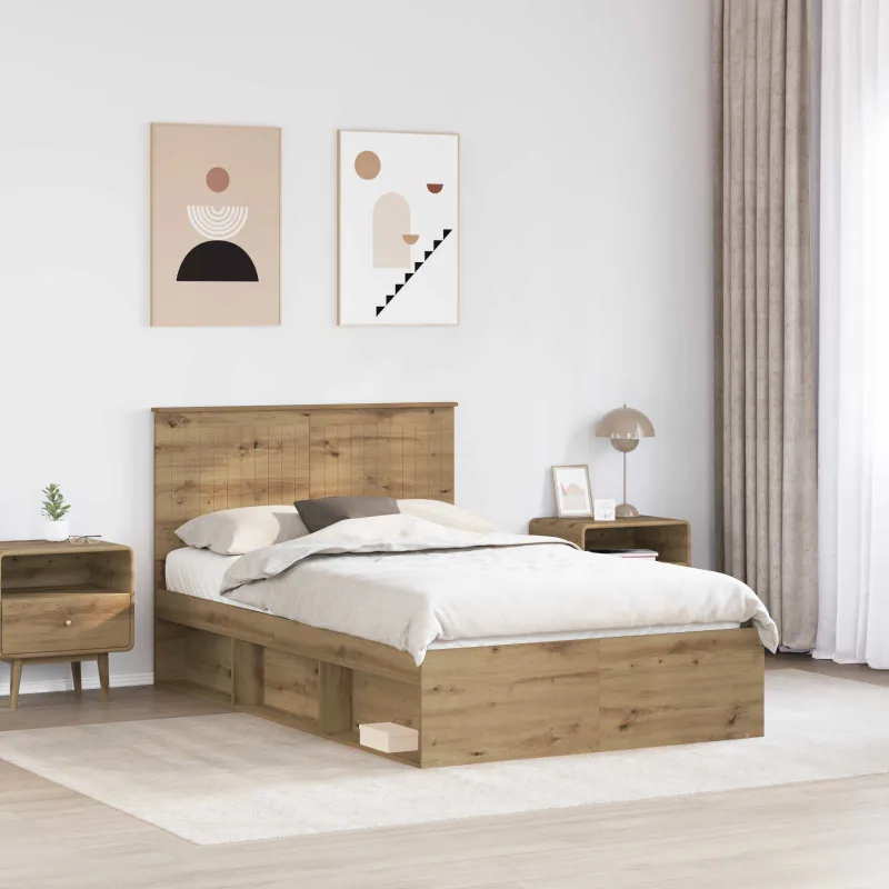 Lovos rėmas Meistrų ąžuolas 120 x 190 cm Kietos pušies mediena