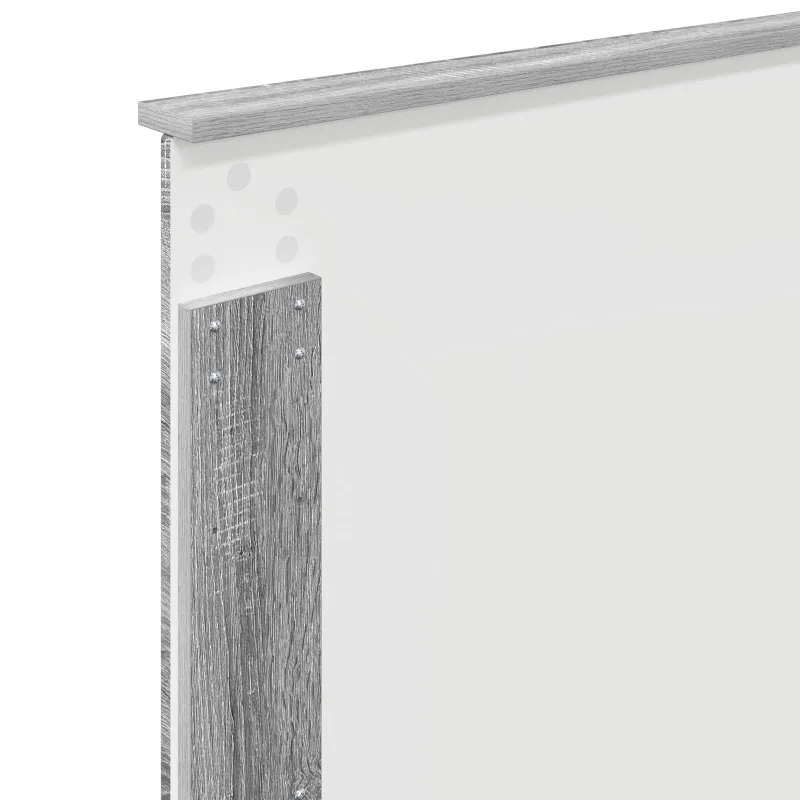 Lovos rėmas Pilkas Sonoma 100 x 200 cm Kietos pušies mediena