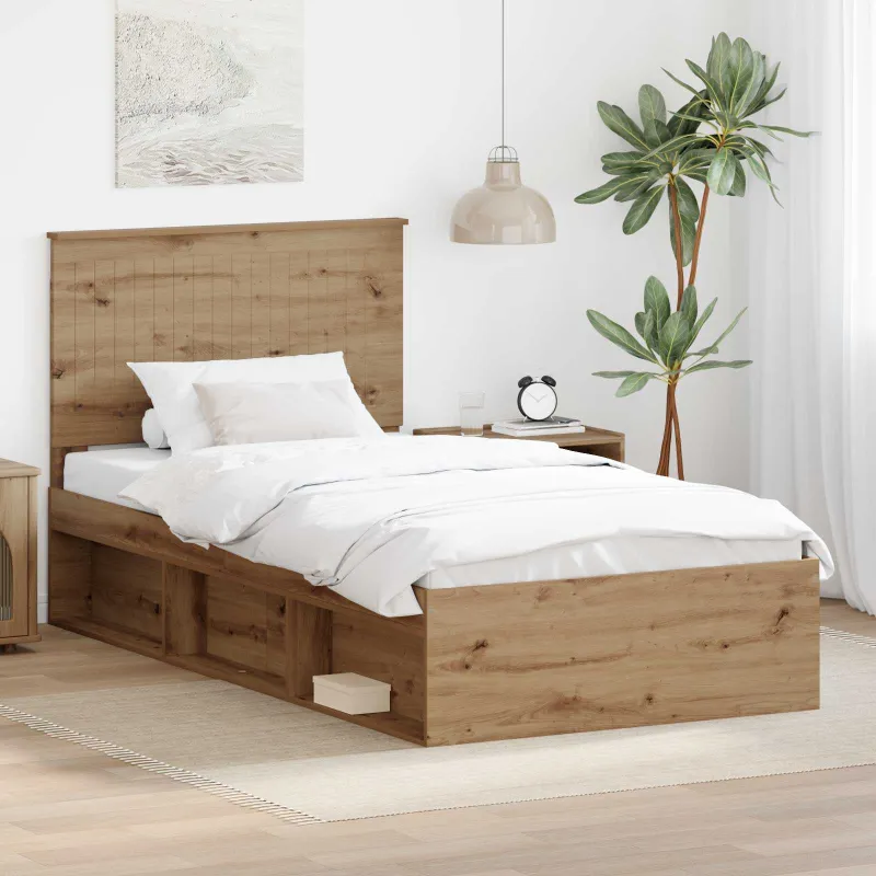 Lovos rėmas Meistrų ąžuolas 100 x 200 cm Kietos pušies mediena