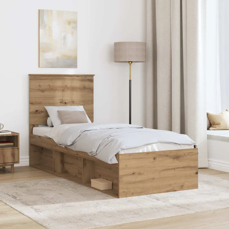 Lovos rėmas Meistrų ąžuolas 75 x 190 cm Kietos pušies mediena