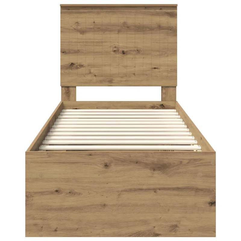 Lovos rėmas Meistrų ąžuolas 75 x 190 cm Kietos pušies mediena