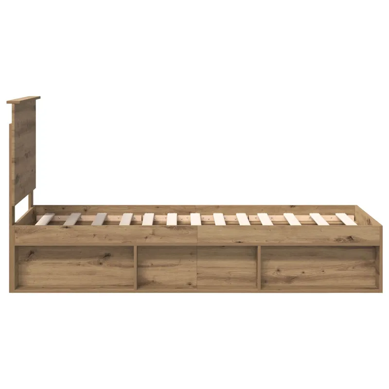 Lovos rėmas Meistrų ąžuolas 75 x 190 cm Kietos pušies mediena