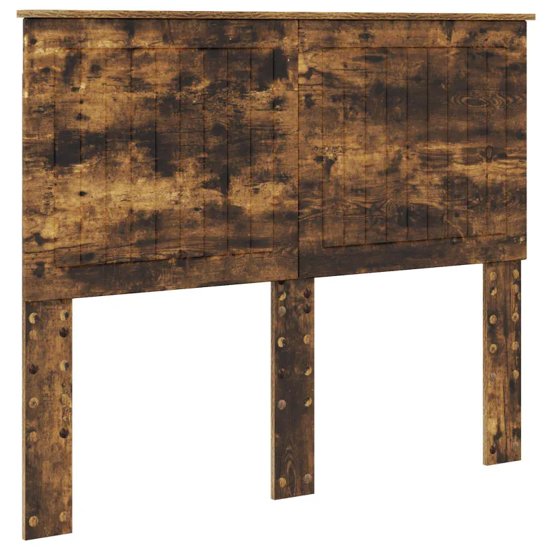 Lovos rėmas Rūkyta ąžuolas 120 x 190 cm Inžinerinė mediena