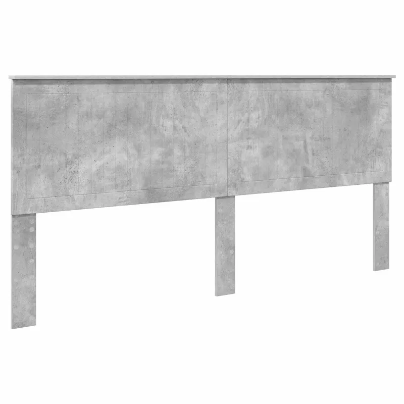 Lovos rėmas Betono pilka 200 x 200 cm Apdirbta mediena