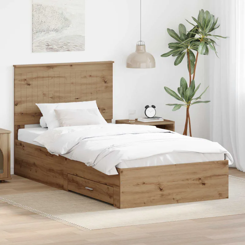 Lovos rėmas Amatininkų ąžuolas 100 x 200 cm Apdirbta mediena