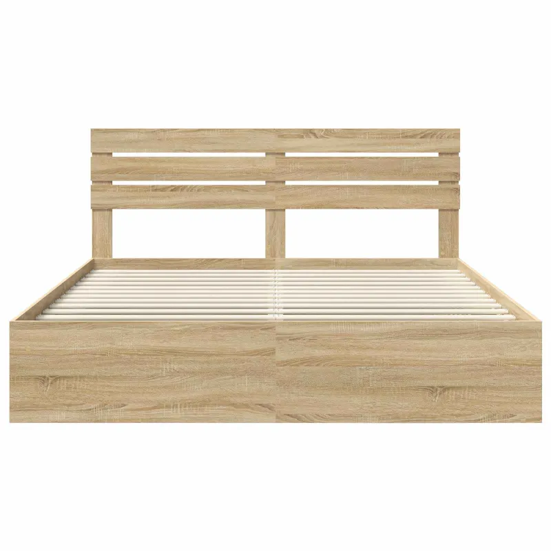 Lovos rėmas Sonoma 200 x 200 cm Kietos pušies mediena