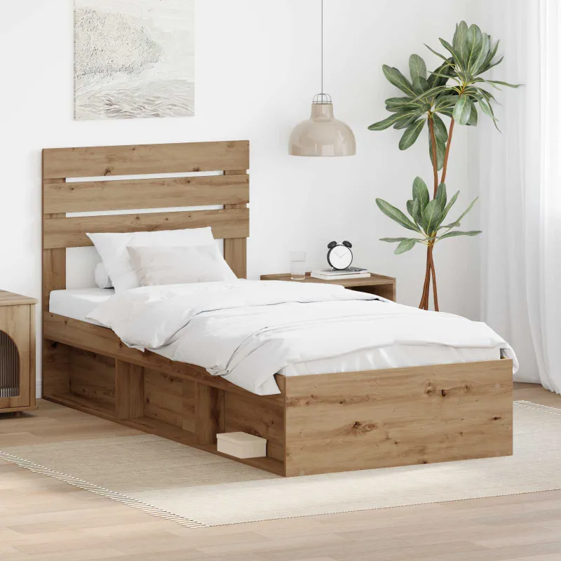 Lovos rėmas Meistrų ąžuolas 75 x 190 cm Kietos pušies mediena