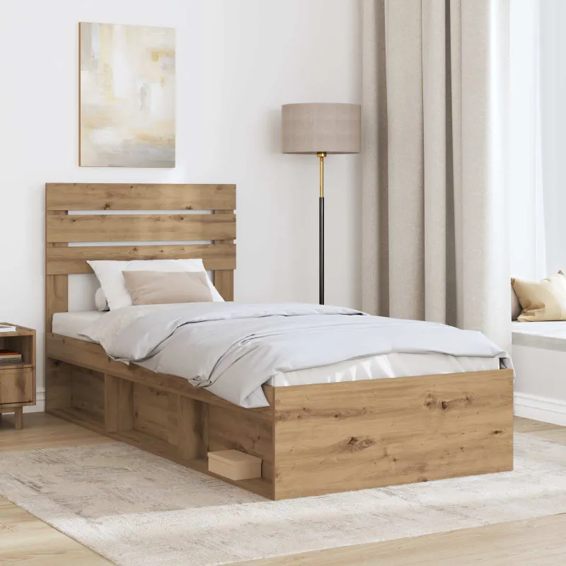 Lovos rėmas Meistrų ąžuolas 75 x 190 cm Kietos pušies mediena