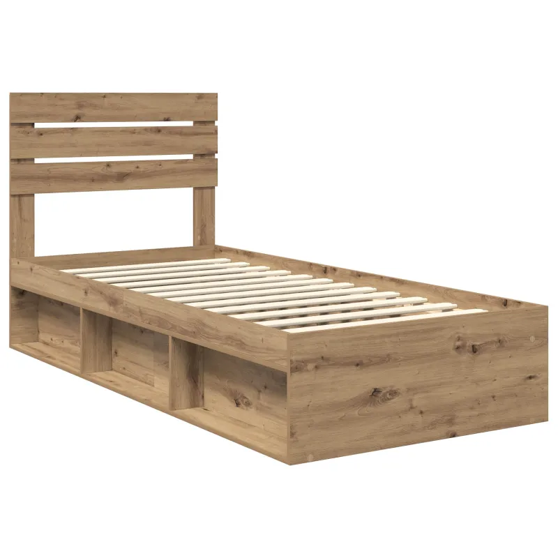 Lovos rėmas Meistrų ąžuolas 75 x 190 cm Kietos pušies mediena