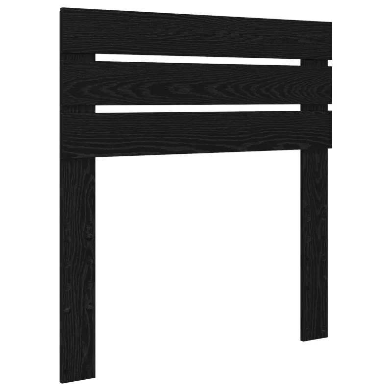 Lovos rėmas Juodas ąžuolas 90 x 200 cm Apdirbta mediena