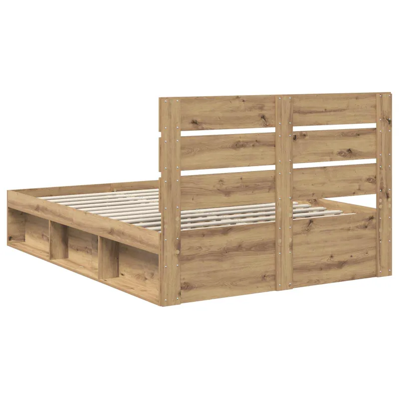 Lovos rėmas Meistrų ąžuolas 150 x 200 cm Kietos pušies mediena