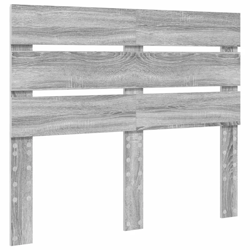 Lovos rėmas Pilkas Sonoma 135 x 190 cm Kietos pušies mediena