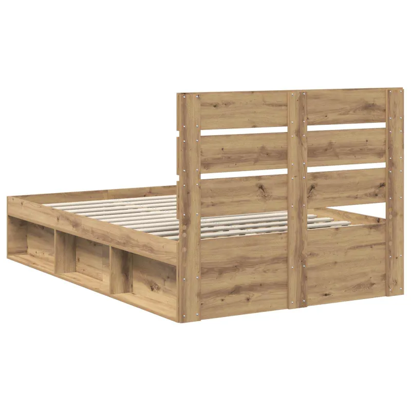 Lovos rėmas Meistrų ąžuolas 135 x 190 cm Kietos pušies mediena