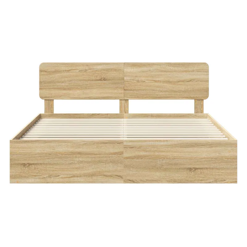 Lovos rėmas Sonoma 200 x 200 cm Kietos pušies mediena