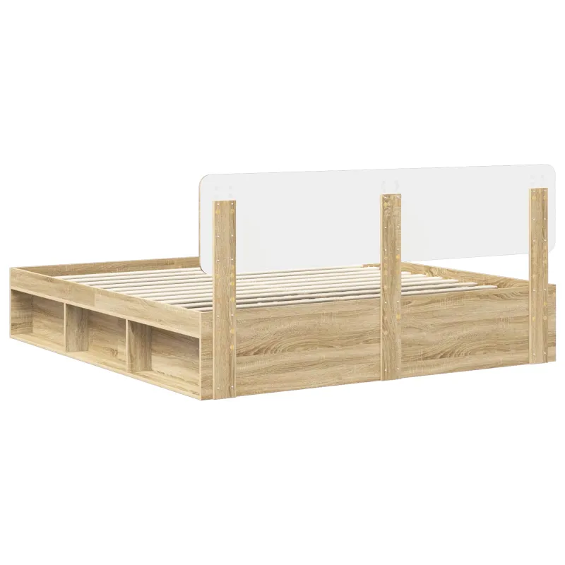 Lovos rėmas Sonoma 200 x 200 cm Kietos pušies mediena