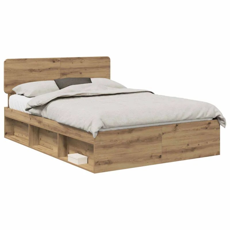 Lovos rėmas Meistrų ąžuolas 140 x 190 cm Kietos pušies mediena